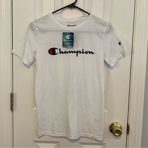 Champion white t-shirt youth size large